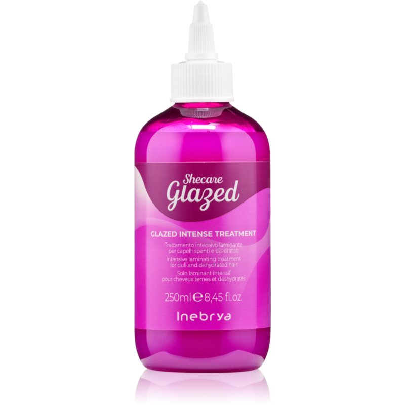 Inebrya Shecare Glazed Intense Treatment Îngrijire hidratantă pentru un par stralucitor si catifelat 250 ml