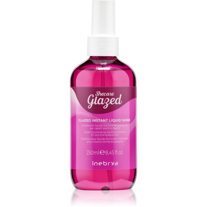 Inebrya Shecare Glazed Instant Liquid Conditioner balsam hidratant pentru un par stralucitor si catifelat 250 ml