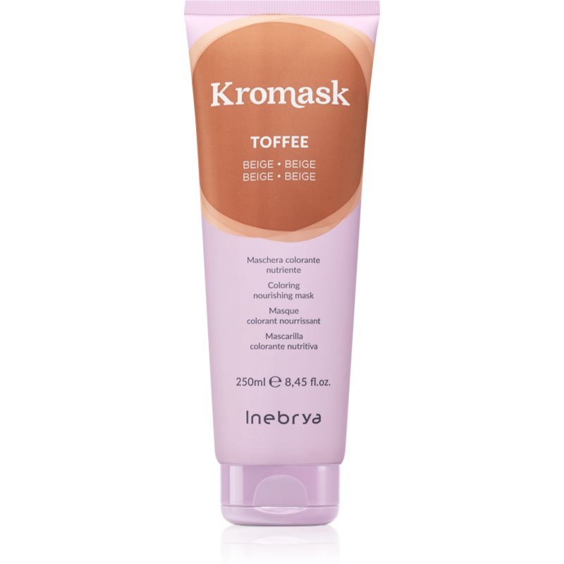 Inebrya Kromask mască intens colorantă culoare Toffee 250 ml