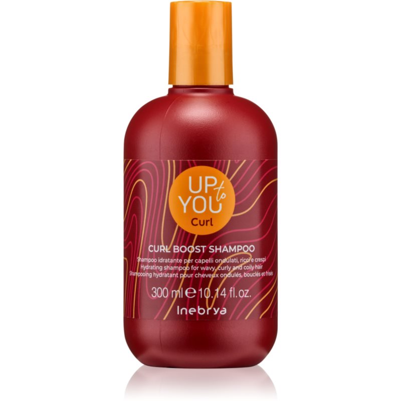 Inebrya Up To You Curl Boost Shampoo sampon hidratant pentru par ondulat si cret 300 ml