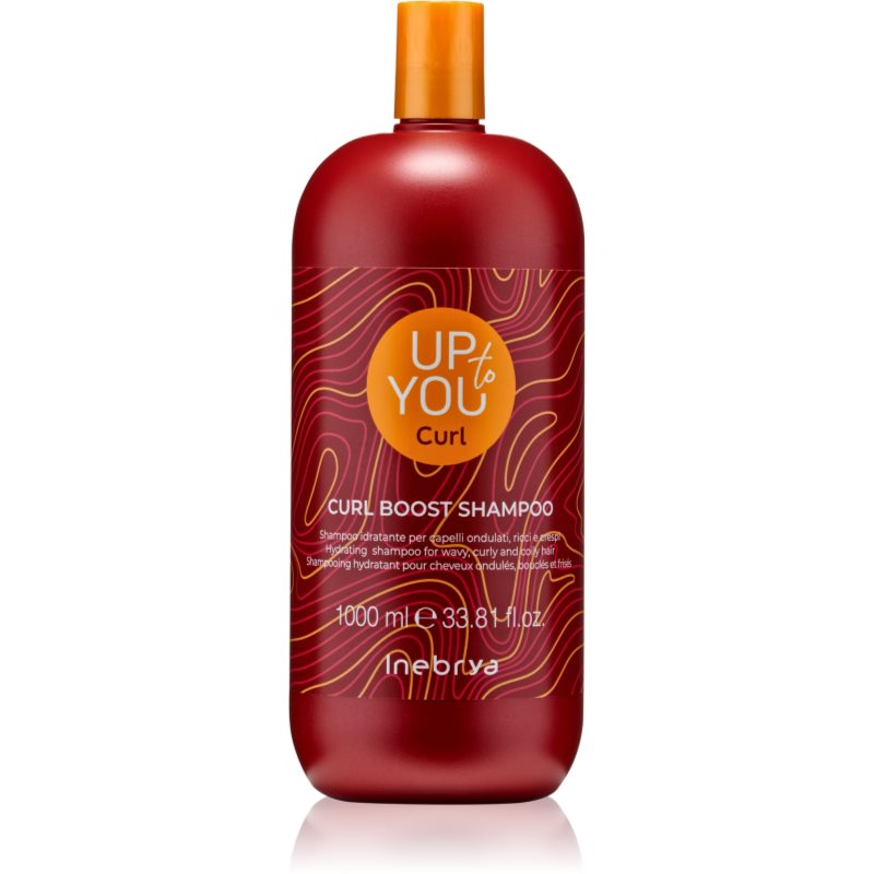Inebrya Up To You Curl Boost Shampoo sampon hidratant pentru par ondulat si cret 1000 ml