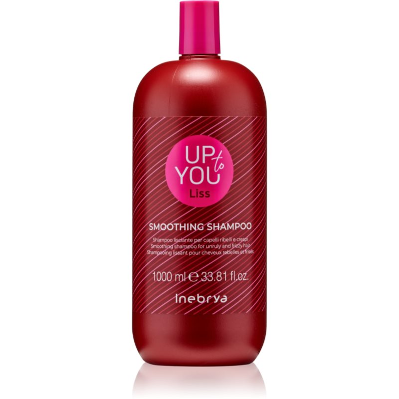 Inebrya Up To You Liss Smoothing Shampoo sampon pentru indreptarea parului pentru par indisciplinat 1000 ml