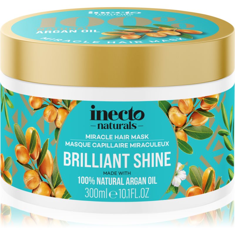 Inecto Argan masca hranitoare pentru un par stralucitor si catifelat 300 ml