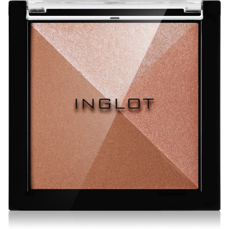 Inglot Multicolour System Highlighting & Bronzing Powder paleta bronzare si stralucire culoare 11 8,8 g