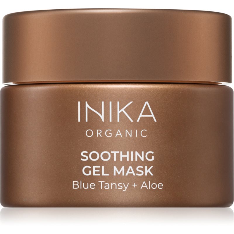 INIKA Organic Soothing Gel Mask Masca Gel calmanta pentru regenerare 50 ml