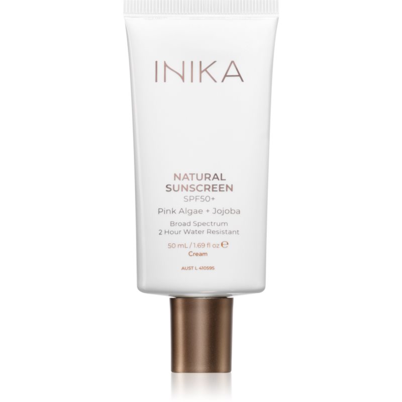 INIKA Organic Natural Sunscreen SPF 50+ cremă pentru plaja SPF 50+ 50 ml