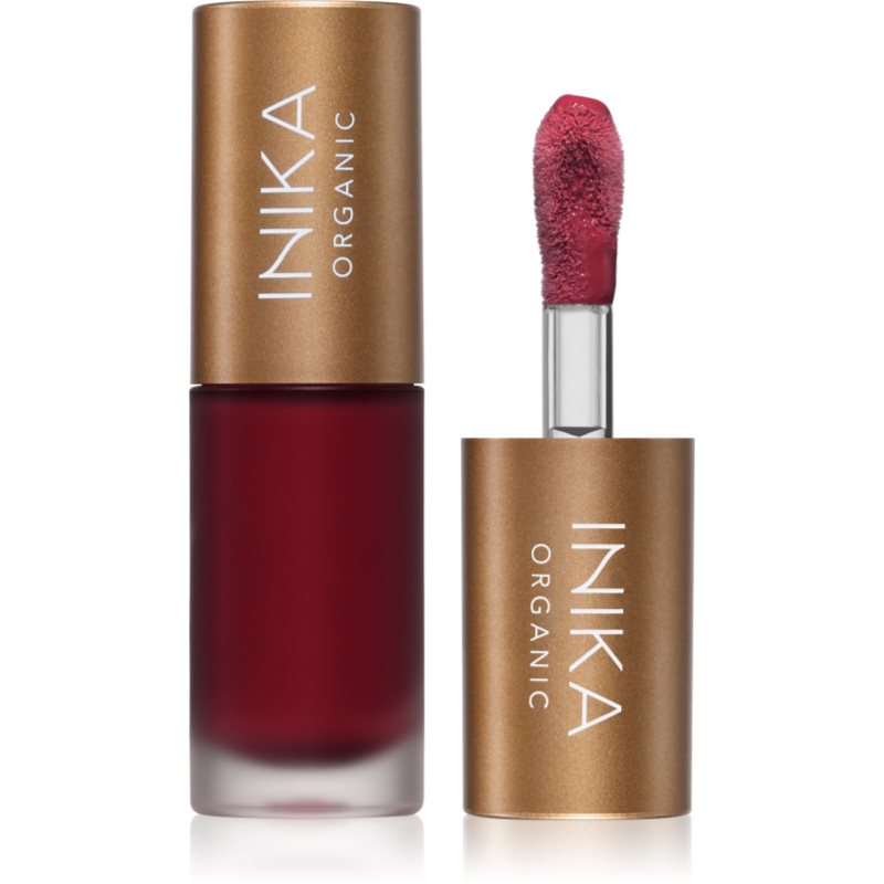 INIKA Organic Lip Oil Collagen + Squalane ulei nuanțator pentru buze cu colagen culoare Mulberry 5 ml