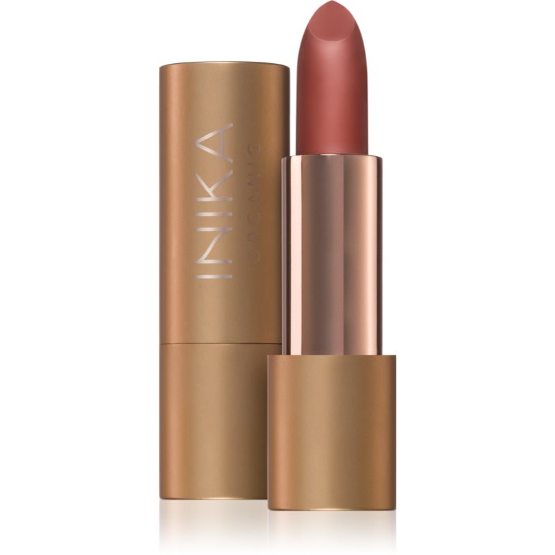 INIKA Organic Creamy Lipstick Ruj crema hidratant culoare Soft Coral 4,2 g