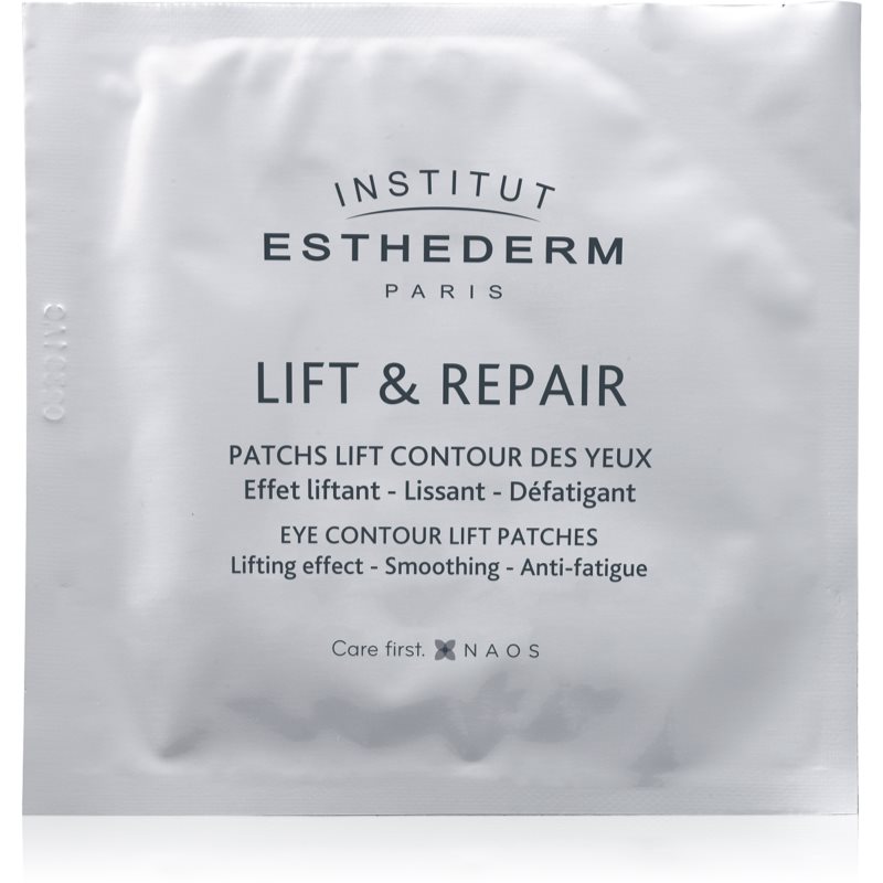 Institut Esthederm Lift & Repair Eye Contour Lift Patches mască patch de ochi, pentru o piele mai fermă (Cellular Care) 10 x 2 buc