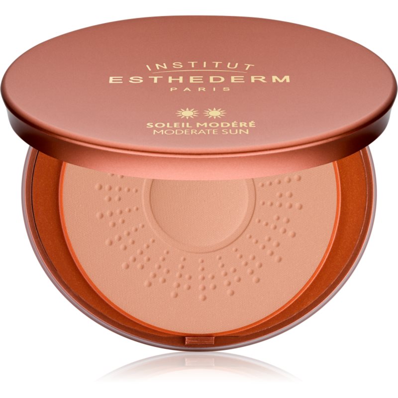 Institut Esthederm Protect Sunshine pudra bronzanta protectie medie impotriva razelor UV 15 g