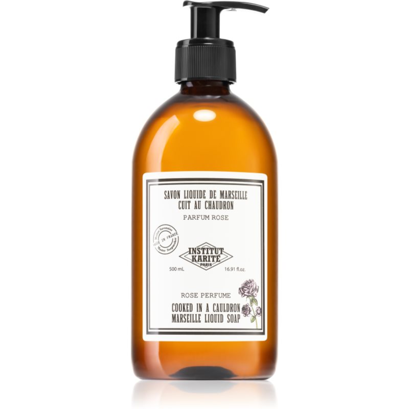 Institut Karité Paris Rose Mademoiselle Marseille Liquid Soap Săpun lichid pentru mâini 500 ml