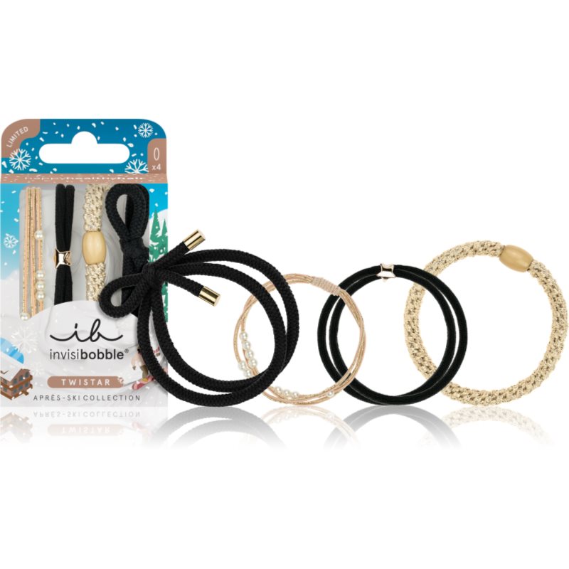 invisibobble Apres Ski Elastice pentru par 4 pc 4 buc