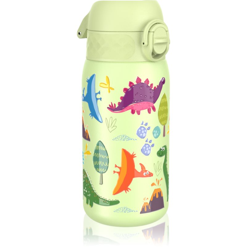 Ion8 Leak Proof sticlă inoxidabilă pentru apă pentru copii Dinosaurs 400 ml