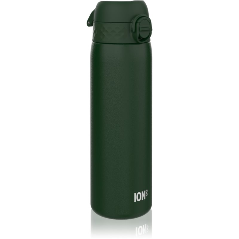 Ion8 Leak Proof sticlă inoxidabilă pentru apă Dark Green 600 ml