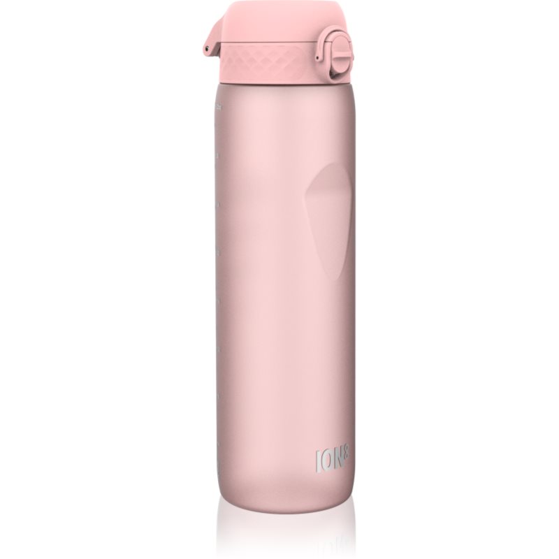 Ion8 Leak Proof sticlă pentru apă mare Rose Quartz 1000 ml