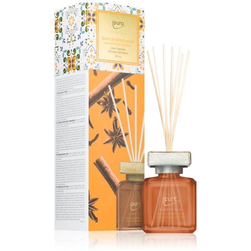 ipuro Essentials Cinnamon Secret difuzor de aroma 100 ml