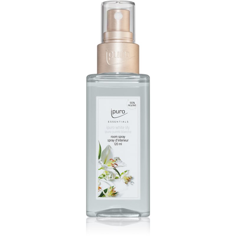 ipuro Essentials White Lily spray pentru camera 120 ml ipuro Essentials White Lily spray pentru camera 120 ml