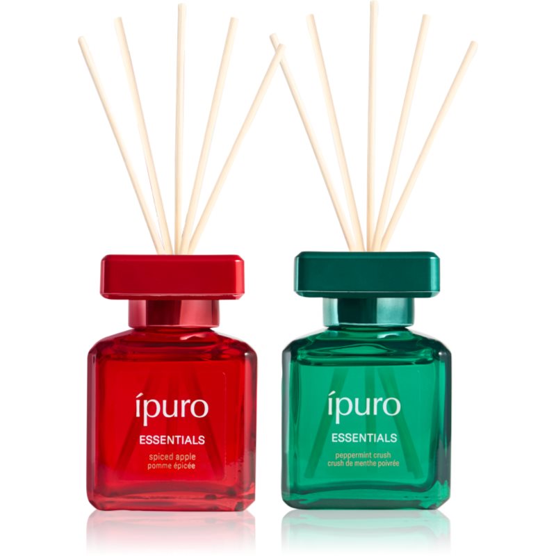 ípuro Essentials Season of Treats Peppermint Crush & Spiced Apple set cadou 2x50 ml