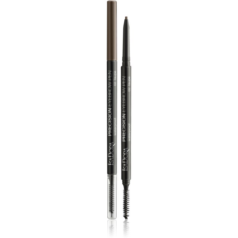 IsaDora Precision Eyebrow Pen creion sprâncene precise culoare 02 Taupe 0,09 g