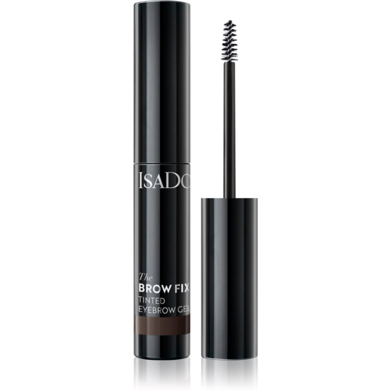 IsaDora Brow Fix Tinted Eyebrow Gel gel fixare pentru sprâncene culoare 54 Dark Brown 3,5 ml