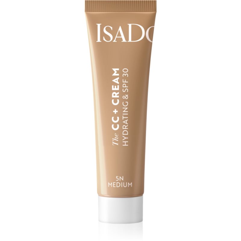 IsaDora CC + Cream crema CC hidratanta SPF 30 culoare 5N Medium 30 ml