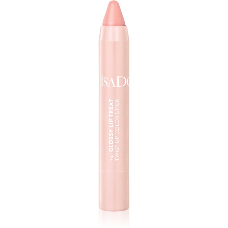 IsaDora Glossy Lip Treat Twist Up Color ruj hidratant culoare 00 Clear Nude 3,3 g