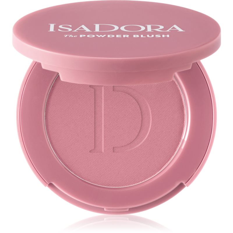 IsaDora The Powder Blush fard de obraz sub forma de pudra culoare 07 Cool Pink 4.5 g