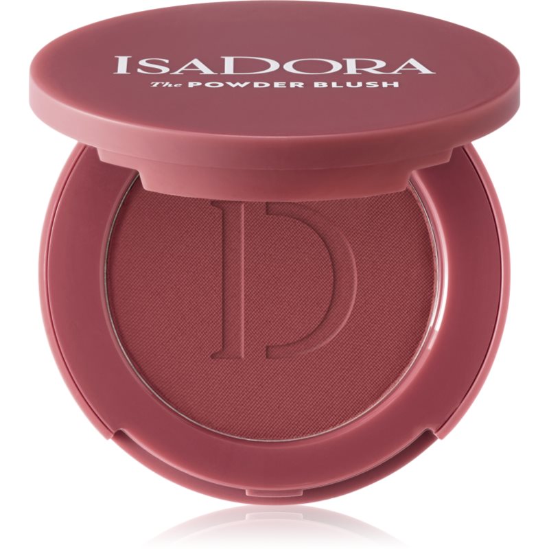 IsaDora The Powder Blush fard de obraz sub forma de pudra culoare 11 Deep Berry 4.5 g