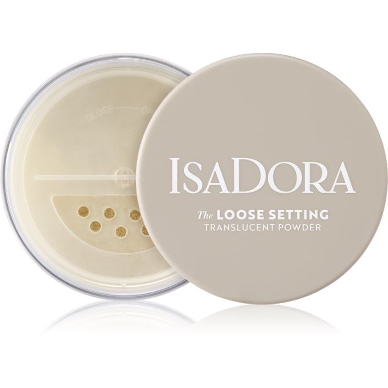 IsaDora The Loose Setting pudra translucida pentru look perfect culoare 00 Translucent 9 g