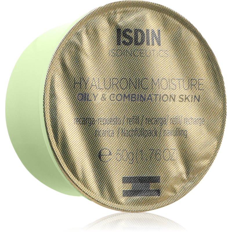 ISDIN Isdinceutics Hyaluronic Moisture Oily and Combination Skin crema de zi hidratanta pentru ten gras și mixt Refil 50 g