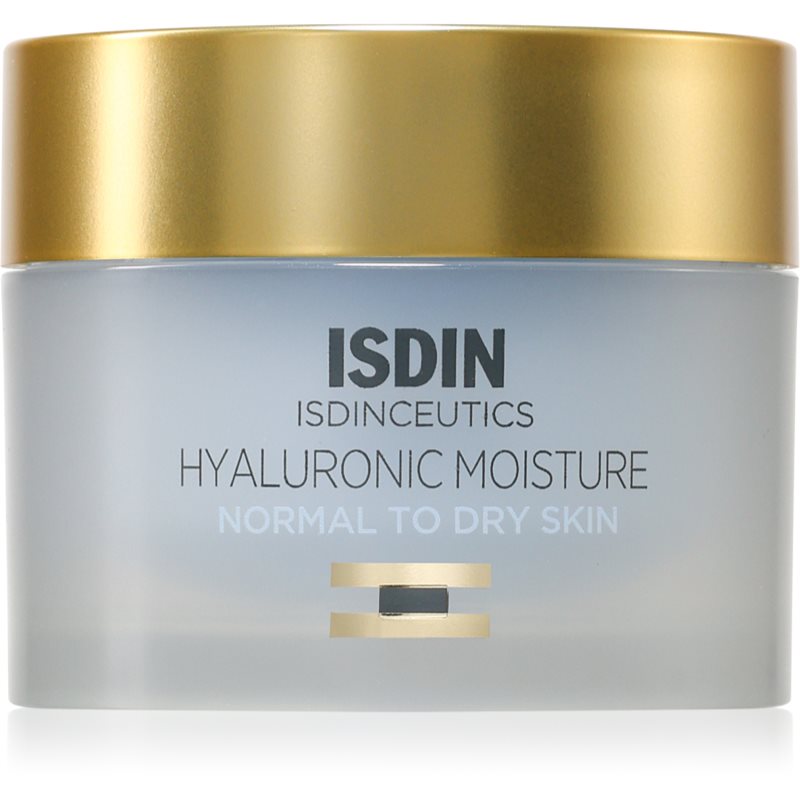 ISDIN Isdinceutics Hyaluronic Moisture Normal To Dry Skin Ceram crema de zi pentru piele normala si uscata reîncărcabil 50 g