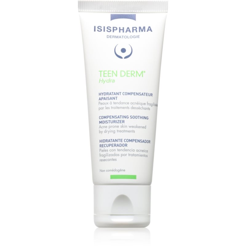 ISISPHARMA Teen Derm Hydra crema calmanta si hidratanta pentru tenul gras, predispus la acnee 40 ml