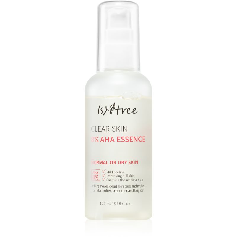 Isntree Clear Skin 8% AHA Essence Regenerarea esenței pielii Cu AHA Acizi 100 ml