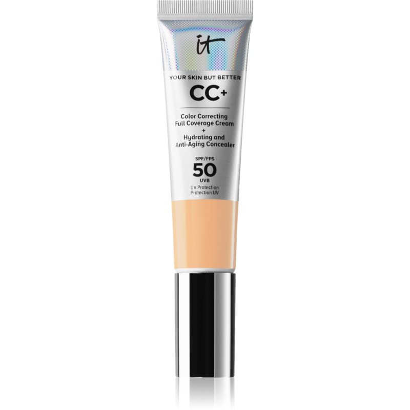 IT Cosmetics Your Skin But Better CC+ acoperire make-up SPF 50+ pentru femei Neutral Medium 32 ml