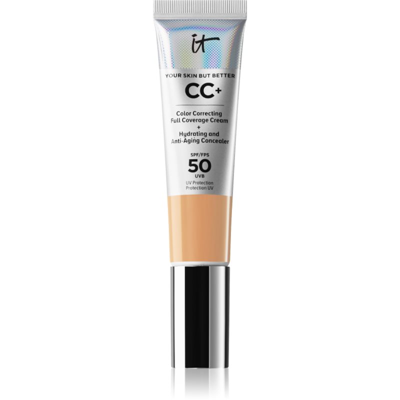 IT Cosmetics Your Skin But Better CC+ acoperire make-up SPF 50+ pentru femei Medium Tan 32 ml