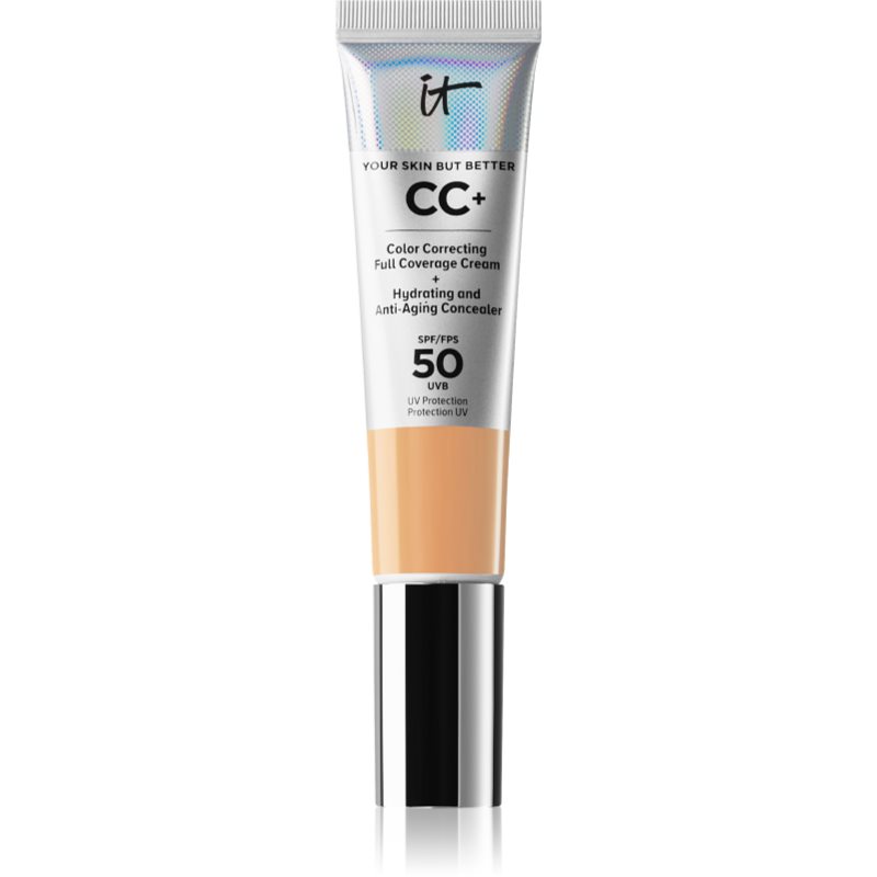 IT Cosmetics Your Skin But Better CC+ acoperire make-up SPF 50+ pentru femei Neutral Tan 32 ml