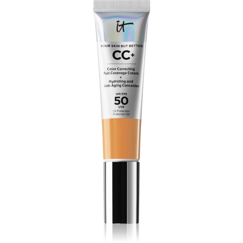 IT Cosmetics Your Skin But Better CC+ acoperire make-up SPF 50+ pentru femei Tan 32 ml