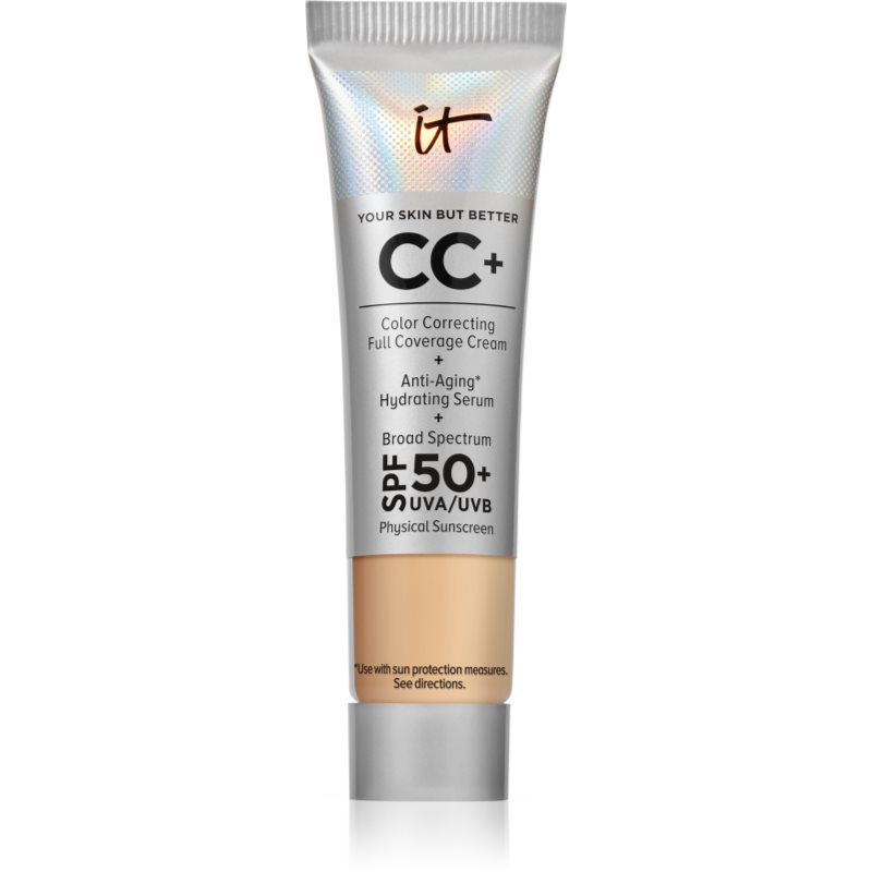 IT Cosmetics Your Skin But Better CC+ Mini acoperire make-up SPF 50+ culoare Medium 12 ml