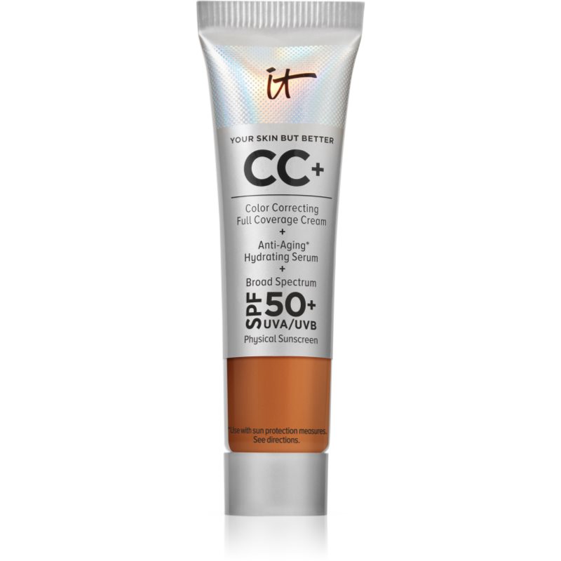 IT Cosmetics Your Skin But Better CC+ Mini acoperire make-up SPF 50+ culoare Rich 12 ml