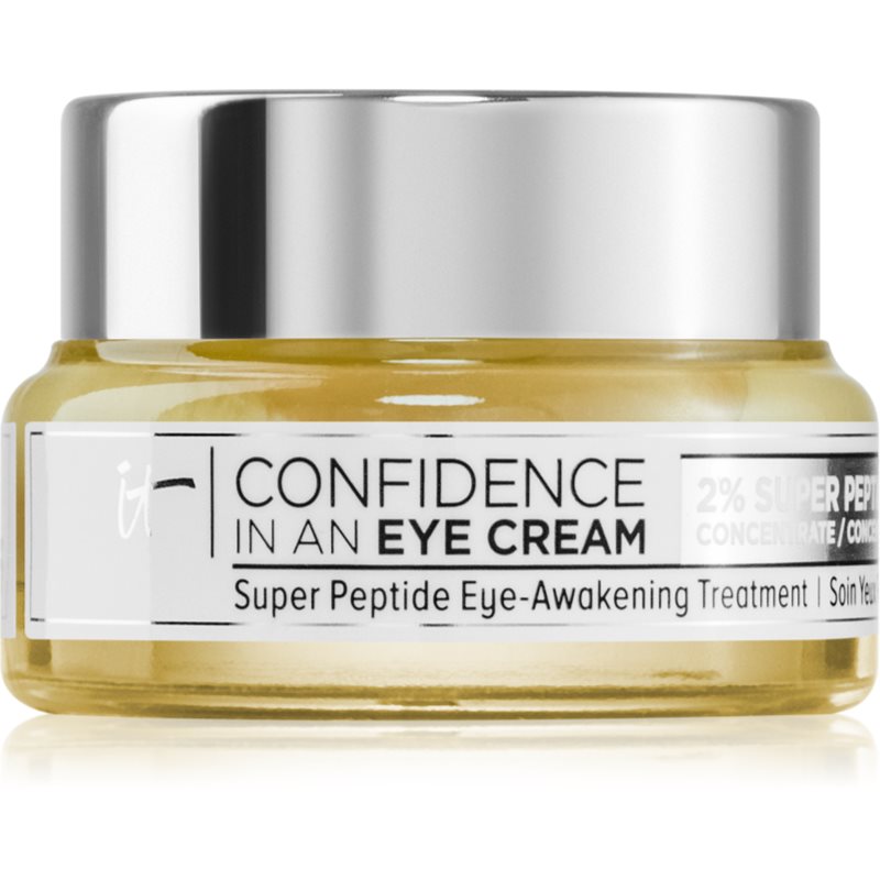 IT Cosmetics Confidence In an Eye Cream crema anti rid pentru ochi cu peptide pentru femei 15 ml