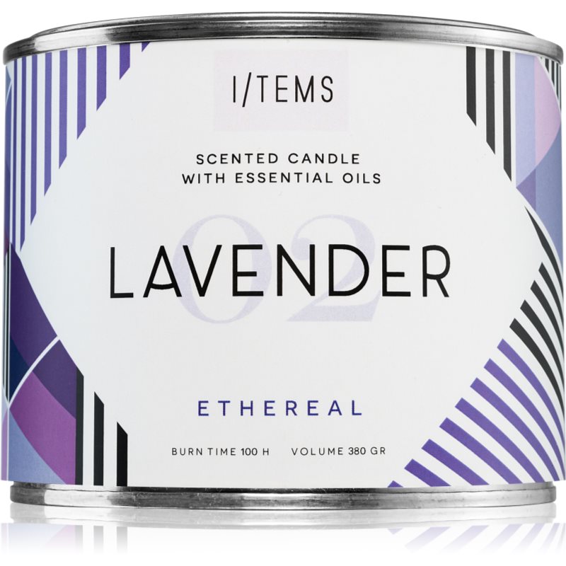 I/TEMS Essential Outdoor Lavender lumânare parfumată 380 g