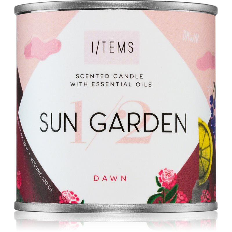 I/TEMS Artist Collection 1/2 Sun Garden lumânare parfumată 100 g