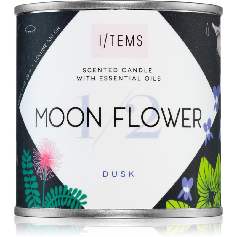 I/TEMS Artist Collection 1/2 Moon Flower lumânare parfumată 100 g