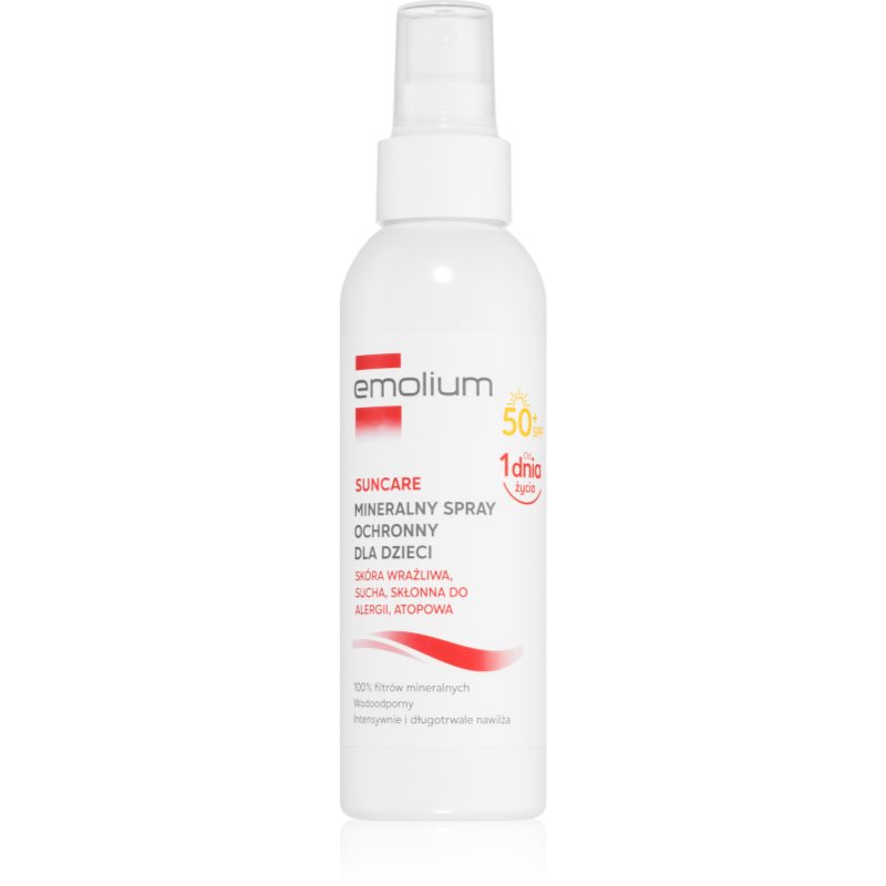 Emolium Sun Care fluid protector cu minerale pentru fata pentru copii