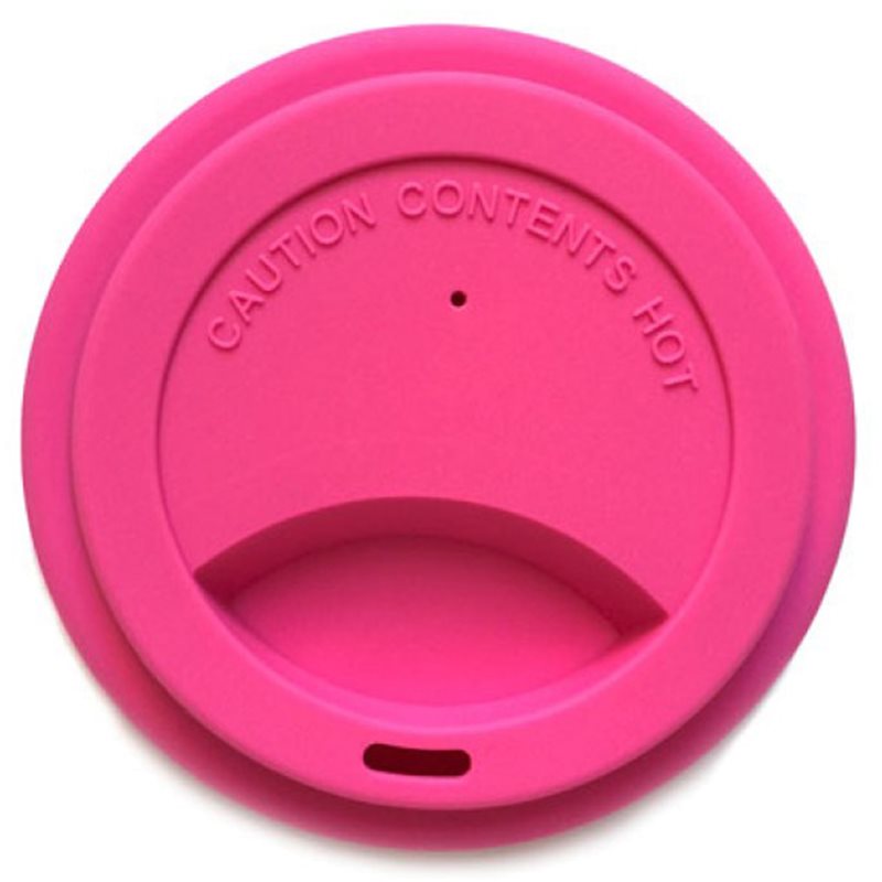 Jack N’ Jill Silicone Cup Lid capac pentru pahar Pink 1 buc