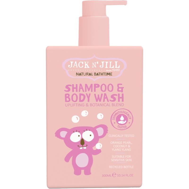 Jack N’ Jill Natural Bathtime Shampoo & Body Wash Gel de dus si sampon pentru copii 300 ml