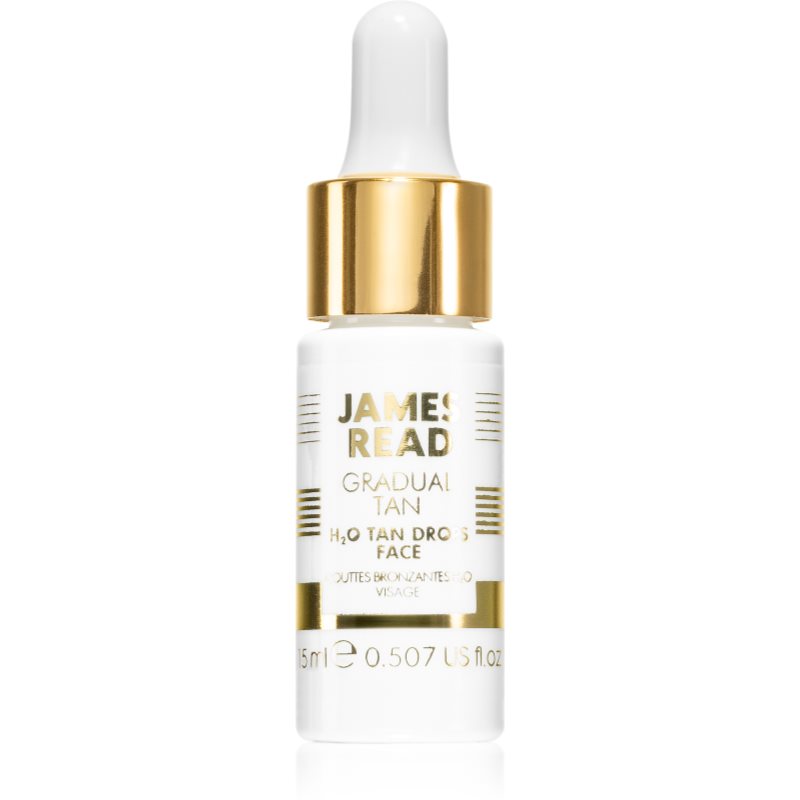 James Read Gradual Tan H2O Tan Drops picaturi pentru bronzare faciale 15 ml