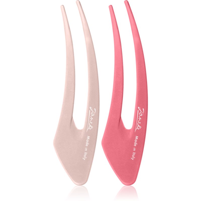 Janeke Hair Clip agrafe de par Pink 2x12,5 cm
