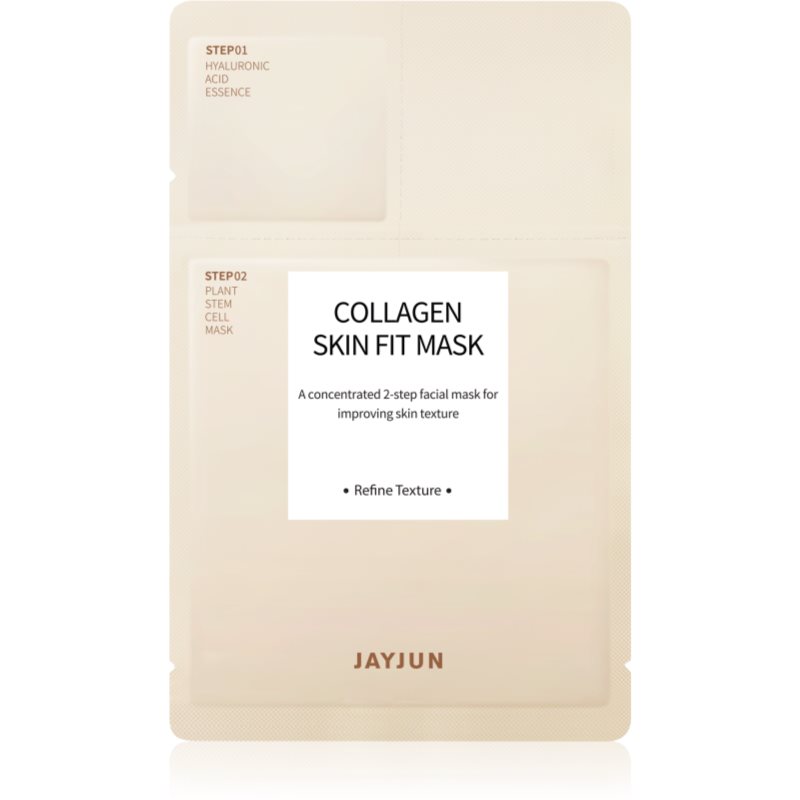 Jayjun Collagen Skin Fit masca pentru fata hranitoare si reparatoare pentru ten obosit 1 buc