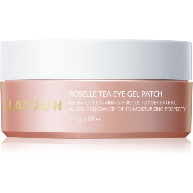 Jayjun Eye Gel Patch Roselle Tea masca hidrogel pentru ochi împotriva ridurilor și a cearcănelor întunecate 60x1,4 g